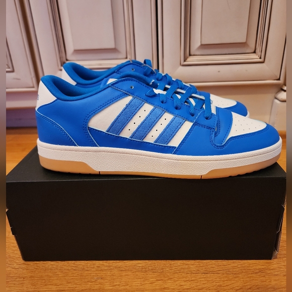 Adidas Break Start Blue Sneakers Men's Size 10 - Picture 2 of 7